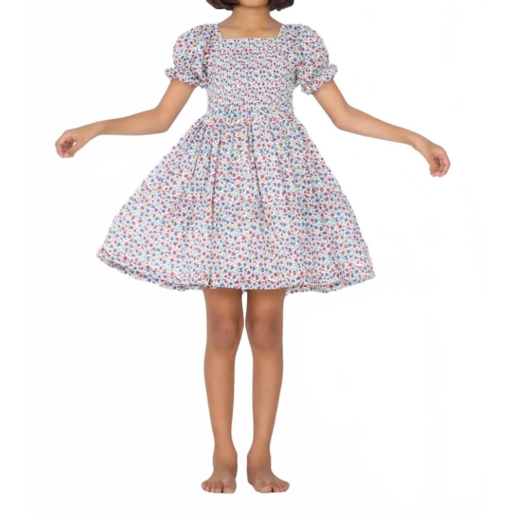 NEW LITTLE PAISLEY PEOPLE harper dress in freedom meadow